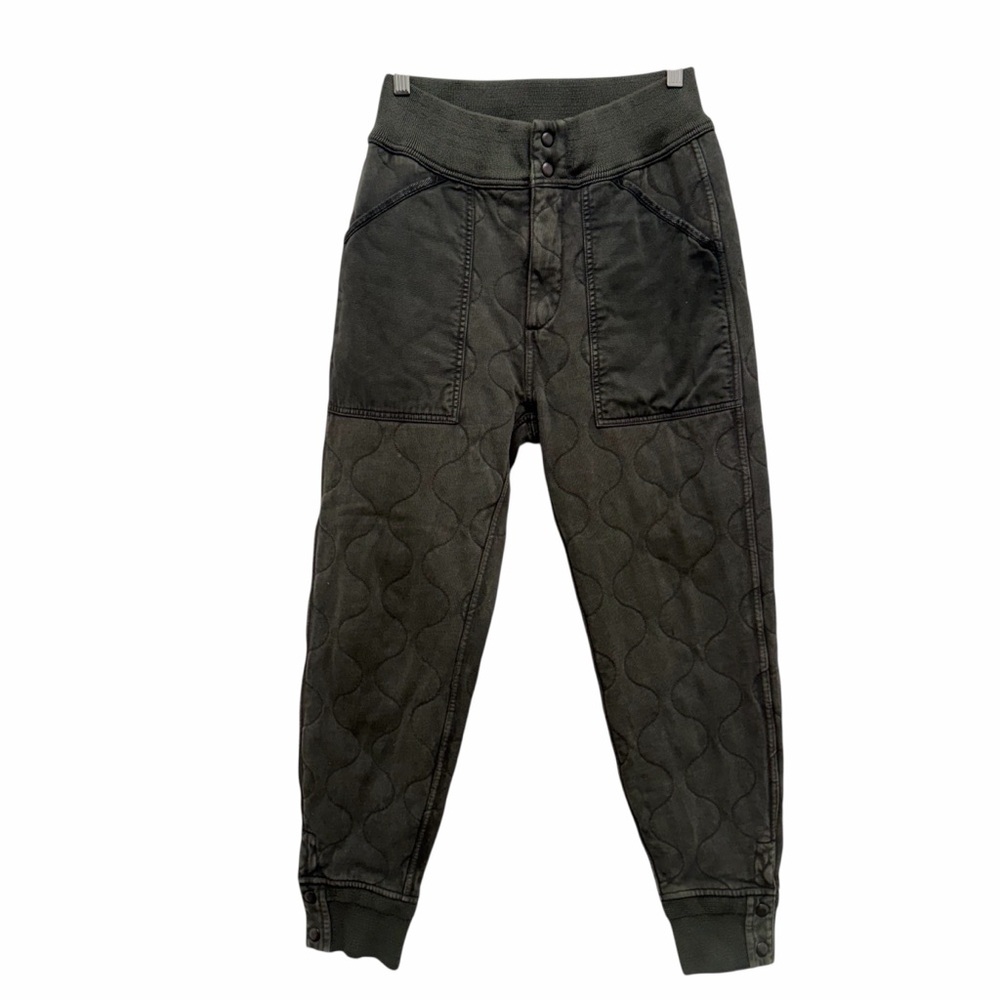 RRL Ralph Lauren Quilted Jersey Sweatpants Jogger Green Size Small